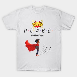 Super Hearo | Cochlear Implant | Hearing Loss | Deaf T-Shirt